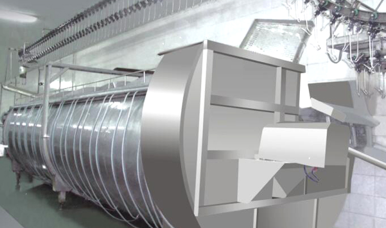 大型螺旋預冷機